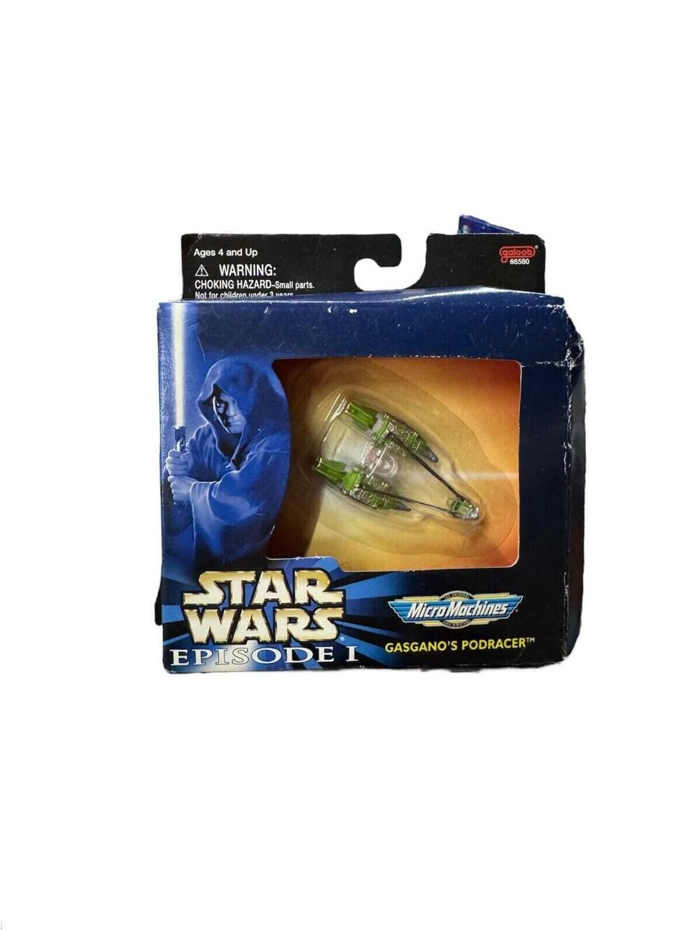 (RA) Star Wars Episode I MicroMachines Gasgano's PodRacer Factory Sealed 1999